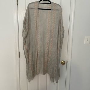 Boutique Aztec printed kimono